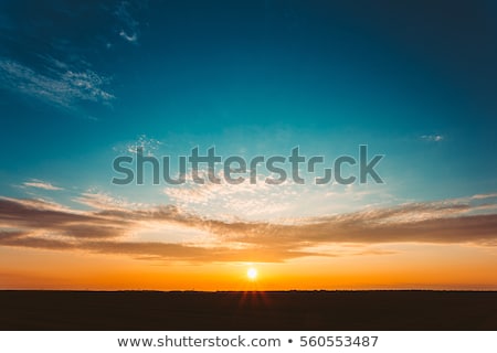 Zdjęcia stock: Sunset On The Horizon