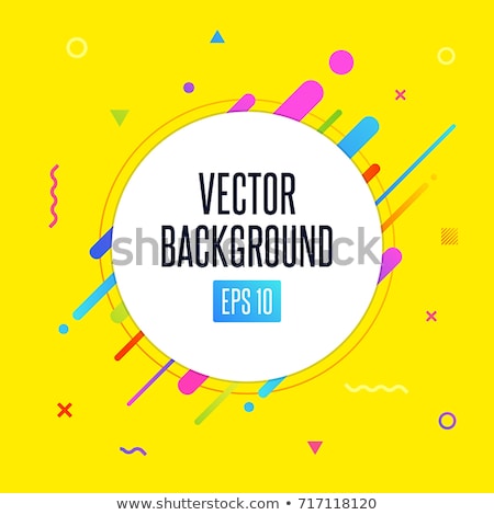 ストックフォト: Abstract Glowing Background With Colorful Circles