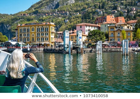 Сток-фото: Boats On Lake Como