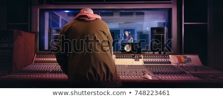 Foto stock: Studio Mixer