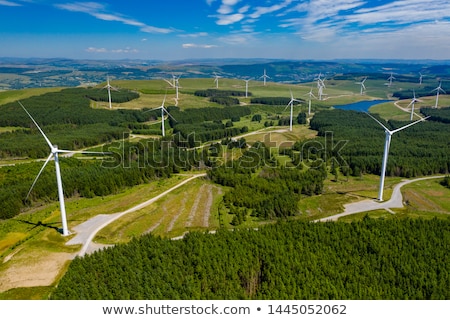 Foto stock: Windfarm