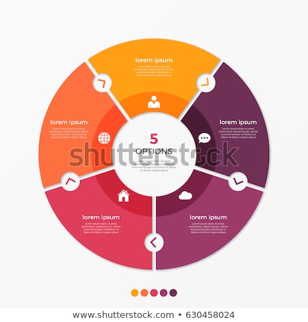 Stok fotoğraf: Circle Infographic