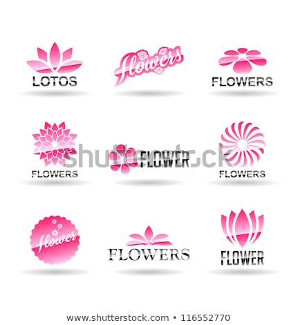 Stock photo: Shopping Sign Pink Vector Button Icon Design Set 2