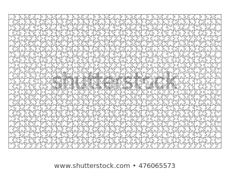 Stockfoto: Training - Jigsaw Puzzle With Missing Pieces