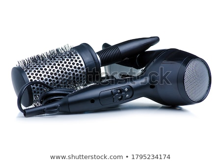 Stock photo: Barber Comb On White Background