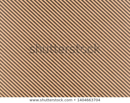 Сток-фото: Brown Craft Paper With A Diagonal Black Stripes