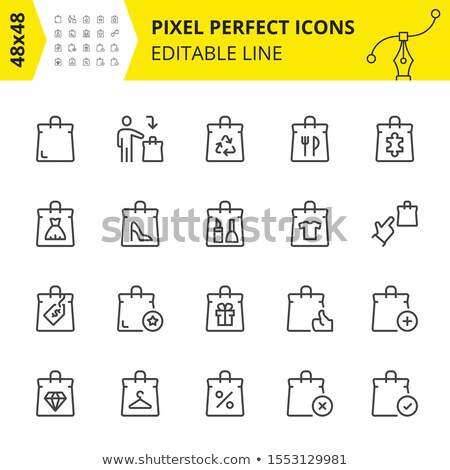 Icons For Use In Sales For Web Mobile And Other Marketplace Foto stock © Pixel_hunter