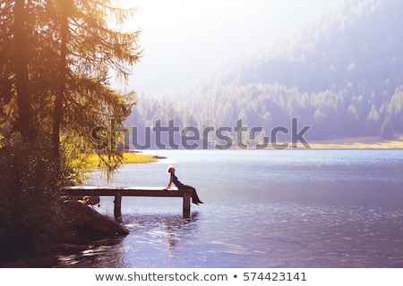 Stok fotoğraf: Enjoying Mountainous Silence