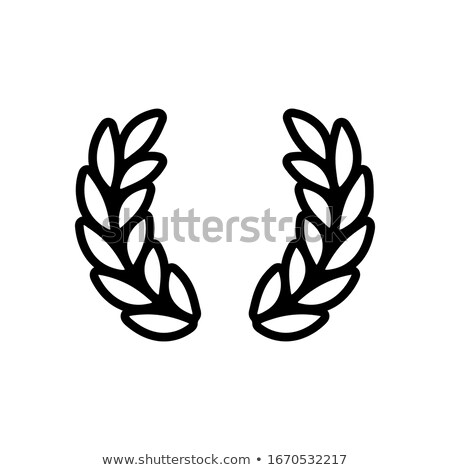 ストックフォト: Greek Ornament Icon Vector Outline Illustration