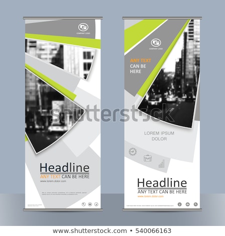 [[stock_photo]]: City Frame Template For Presentation Town Background Road And