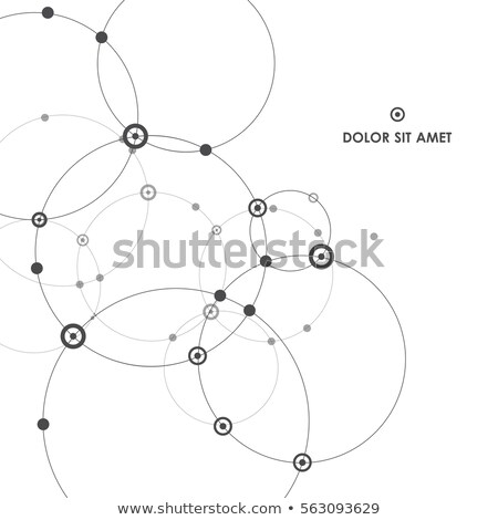 ストックフォト: Circle Theme Technology Company Sign Symbol