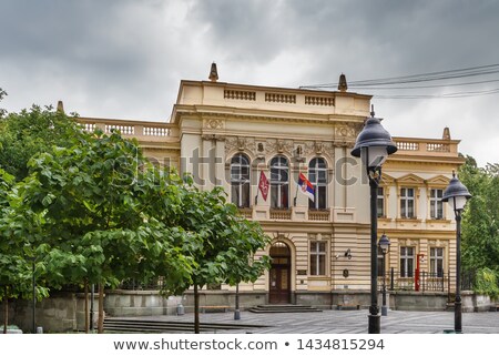 King Petar I Elementary School Belgrade Serbia Foto stock © Borisb17