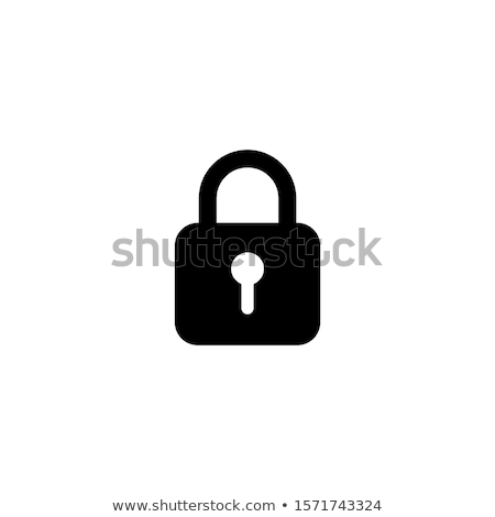 Сток-фото: Vector Set Of Icons With Locks