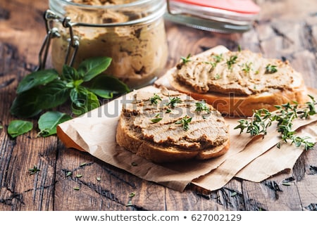 Stock photo: Bread And Pate