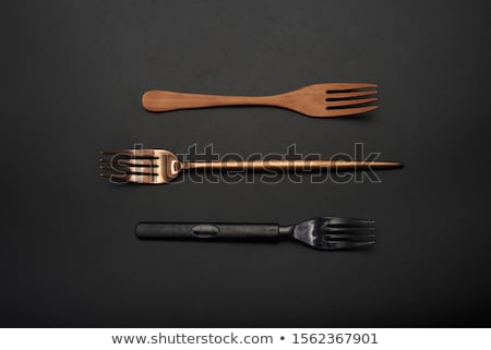 ストックフォト: Three Long Plastic Spoons