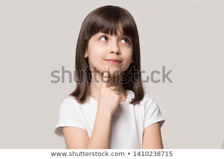 [[stock_photo]]: Thoughtful Little Girl