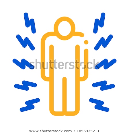 Stock photo: Whole Body Pain Icon Vector Outline Illustration