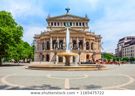 Foto d'archivio: Famous Opera House In Frankfurt The Alte Oper Germany