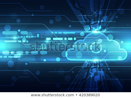 Stock foto: Power Cloud Computing