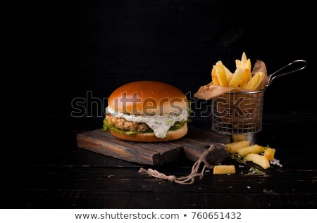 Stock fotó: Fish Burgers
