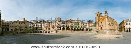 Stock photo: Mayor Square In Trujillo Caceres Spain