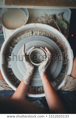 Zdjęcia stock: Handcrafted Pottery Mug