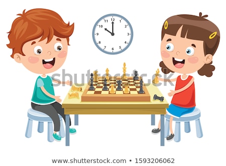 Stock photo: Playing Chess