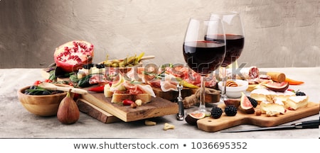 Stock photo: Italian Food And Wine