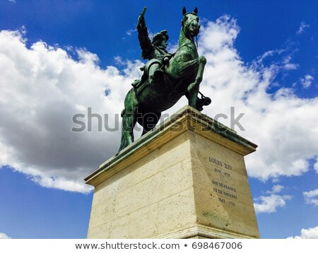 Stok fotoğraf: Statue Of Louis Xiv