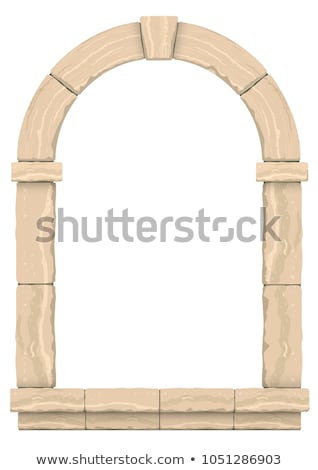 Сток-фото: Stone Window