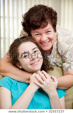 Stock fotó: Latin Mother With Daughter And Aunt