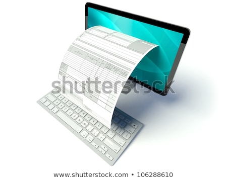 Stockfoto: Filing Transaction Forms