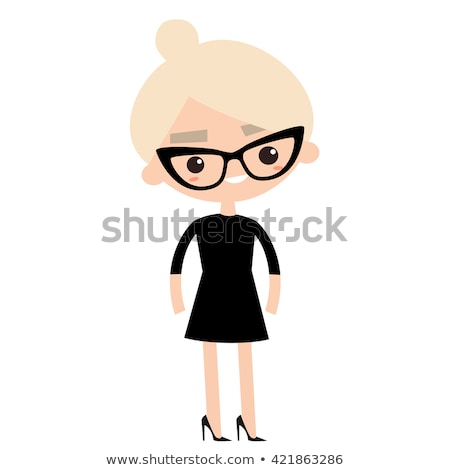 Stock photo: Business Woman Edits The Code