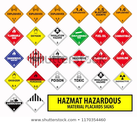 Stok fotoğraf: Radioactive Sign Yellow Vector Icon Design