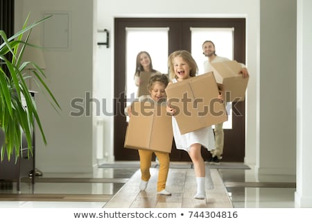 Stock photo: Entrance To A New House