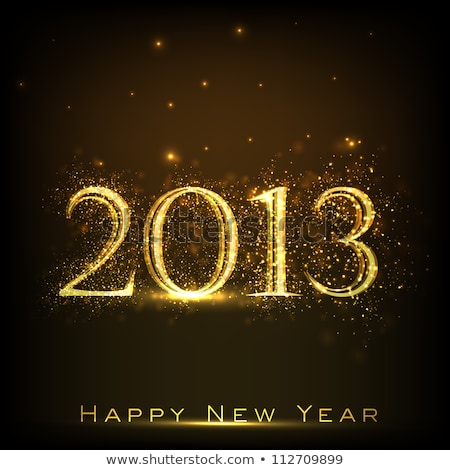 Foto stock: 3d New Year 2013