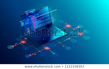 Foto d'archivio: Online Compter Programming Code