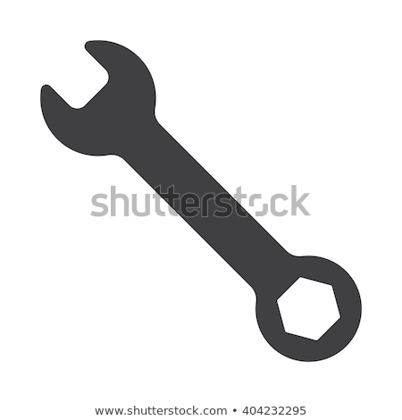 ストックフォト: Crossed Wrench Icon