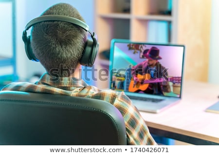 [[stock_photo]]: Music Performance Emotional Concert Of Singer