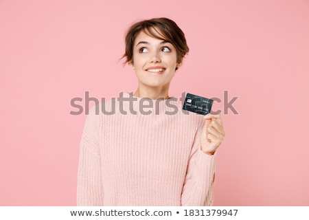 Stockfoto: Girl Posing For Portraits In Studio