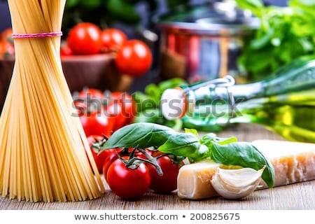 Foto stock: Fresh Food Ingredients For Italian Cuisine