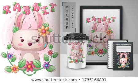 Teddy Rabbit Poster And Merchandising ストックフォト © rwgusev