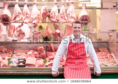 Stock photo: Portrait Of A Butcher