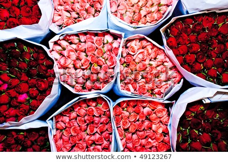 Stockfoto: Fresh Chili Is Offered In The Flower Market In Chinatown In Bang