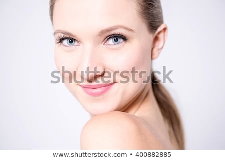 Stock photo: Alluring Beautiful Woman Posing Topless