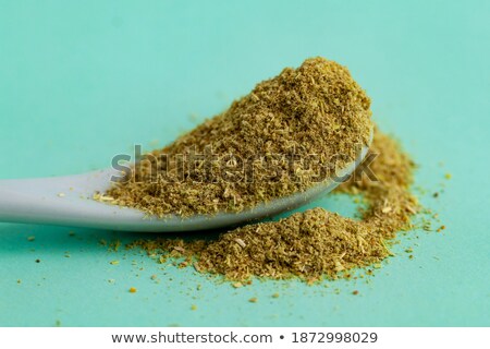 Stock photo: Organic Fenugreek In Ceramic Bowl