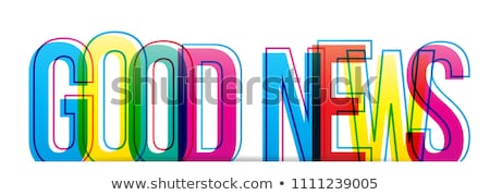 [[stock_photo]]: Good News Word