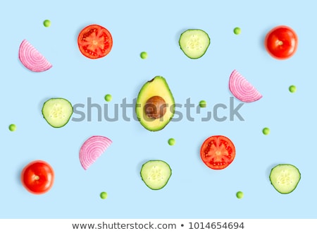 Stock photo: Onions Cut Seamless Pattern Vegetable Slice Background Food Te