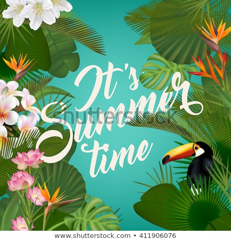 Stock photo: Summer Time Stamp