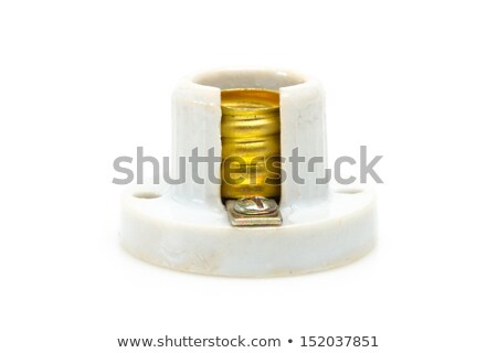 Stockfoto: Small Empty Bulb Socket